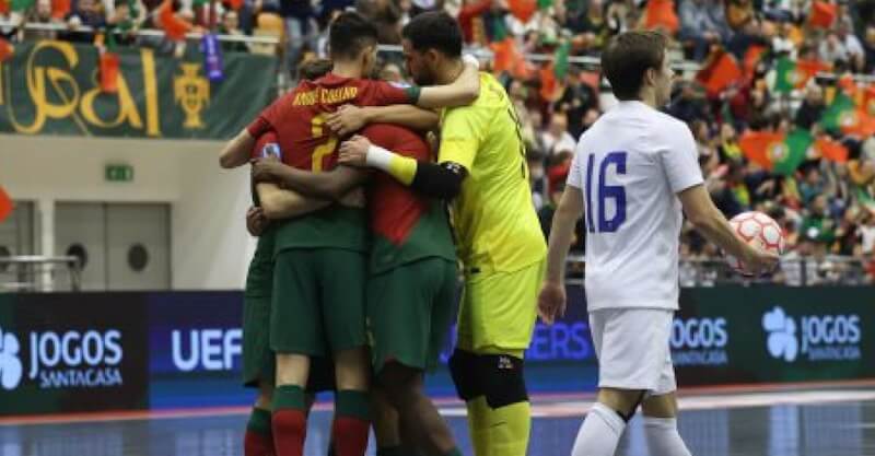 Portugal-Finlândia, jogo de apuramento para o Mundial 2024 em Futsal.