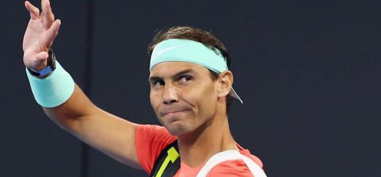 Rafael Nadal, tenista espanhol.