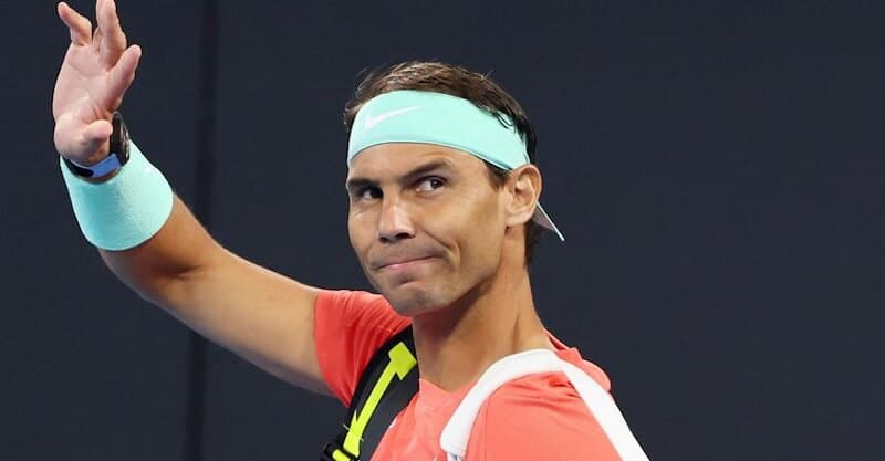 Rafael Nadal, tenista espanhol.