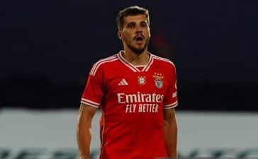 David Jurásek, jogador do Benfica.