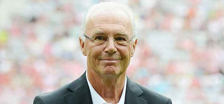 Franz Beckenbauer, antiga lenda do futebol alemão.