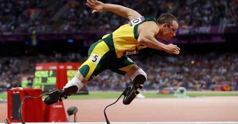 Oscar Pistorius, atleta sul-africano.
