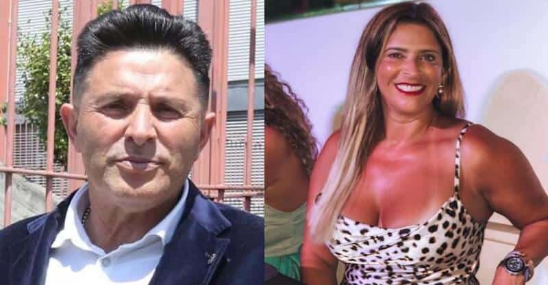 Vítor Catão, conhecido adepto do FC Porto, e Sandra Madureira, mulher de Fernando Madureira.