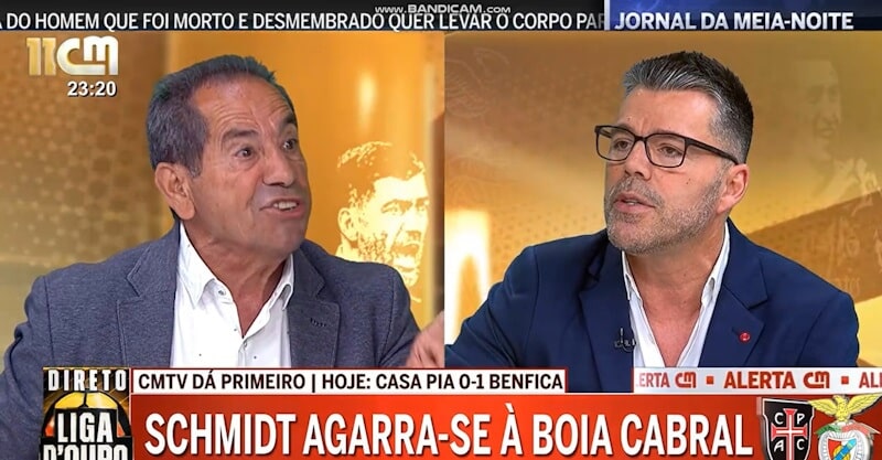 José Calado e Octávio Machado discutem na CMTV