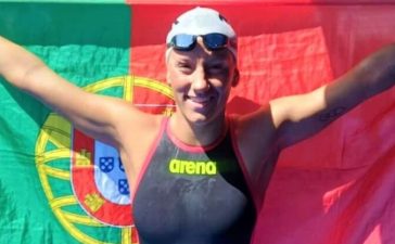 Angélica André, nadadora portuguesa.