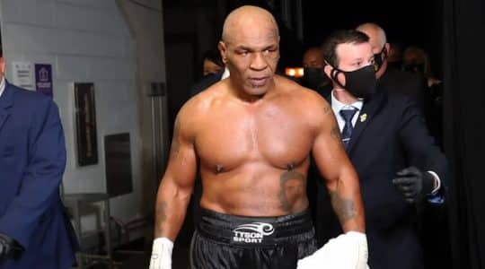 Mike Tyson, boxer.