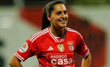 Kika Nazareth, média do Benfica