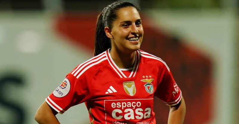 Kika Nazareth, média do Benfica