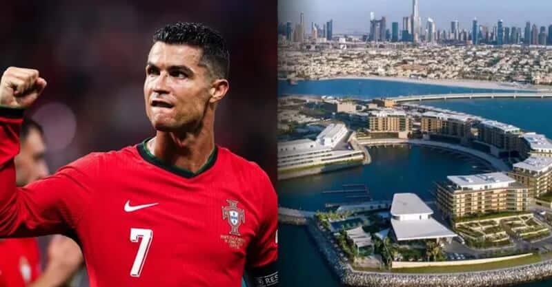Cristiano Ronaldo compra terreno para construir mansão de luxo no Dubai.