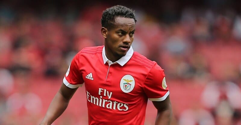 André Carrillo, nos tempos em que jogava no Benfica.