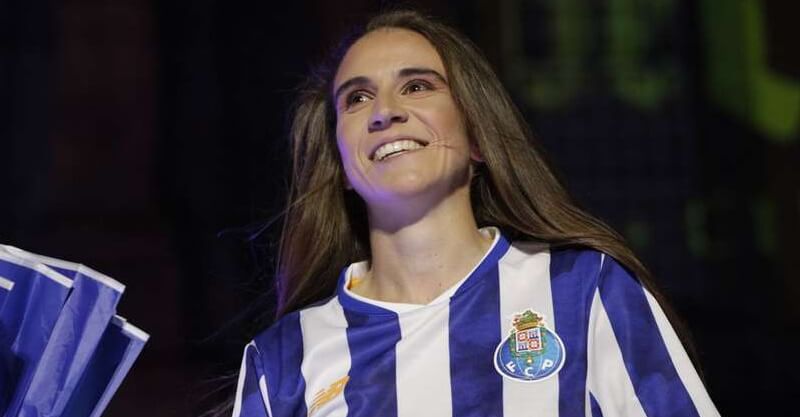 Cláudia Lima, média do FC Porto.