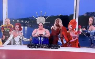 Representação da Última Ceia por Drag Queens nos Jogos Olímpicos.