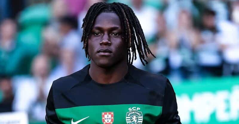 Geovany Quenda, jovem promessa do Sporting.