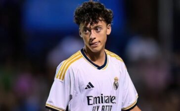 Paulo Iago, jogador jovem do Real Madrid que está perto de rumar ao Sporting.