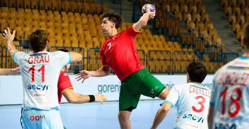 Portugal-Espanha na final do Europeu sub-20 de andebol.