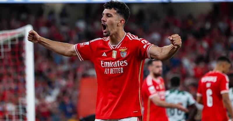 Tomás Araújo, central do Benfica.