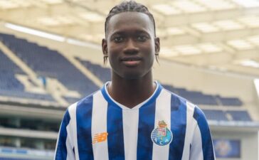 Anhá Candé, jovem jogador do FC Porto.