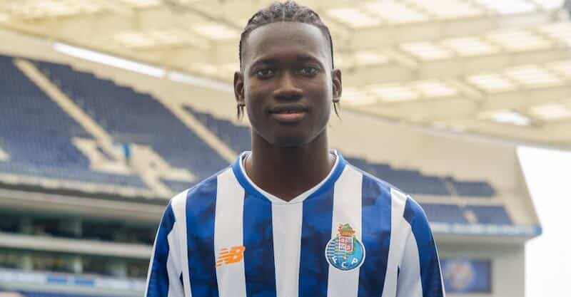 Anhá Candé, jovem jogador do FC Porto.