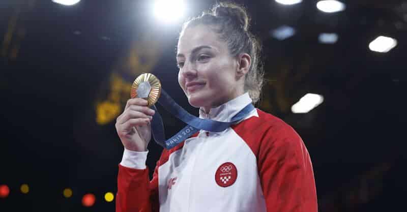 Barbara Matic, judoca campeã olímpica nos Jogos Olímpicos Paris 2024.