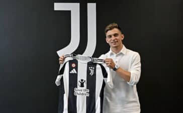 Francisco Conceição apresentado como reforço da Juventus.