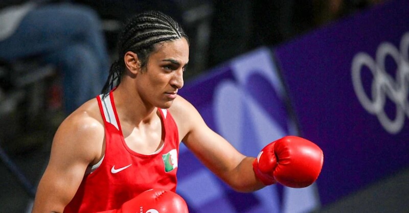 Imane Khelif, pugilista argelina.