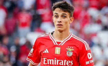 João rego, jovem promessa do Benfica.