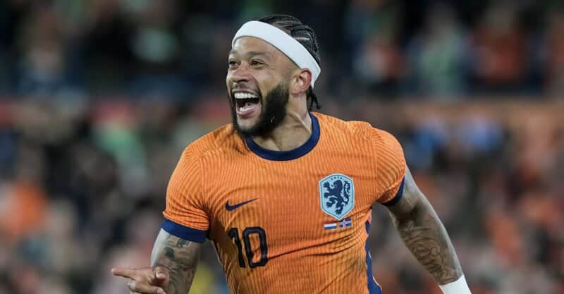 Memphis Depay, avançado neerlandês apontado ao FC Porto.