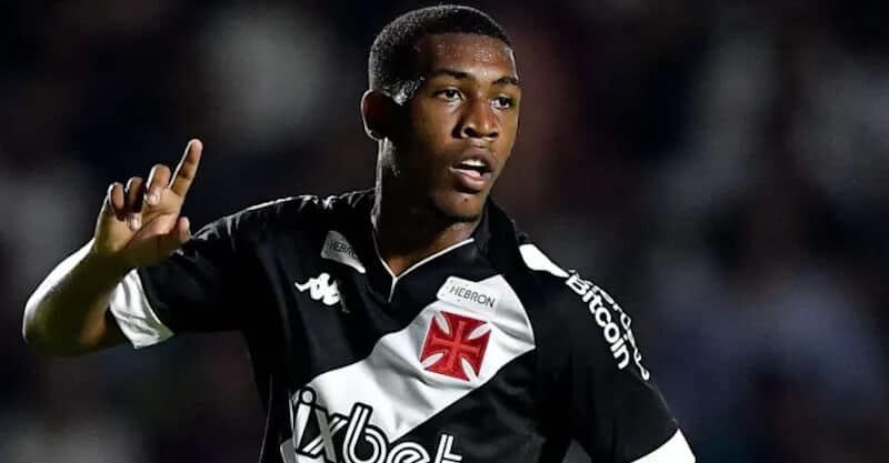 Rayan, avançado do Vasco da Gama apontado ao Sporting.