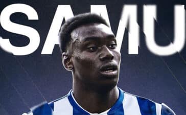 Samu Omorodion, novo avançado do FC Porto.