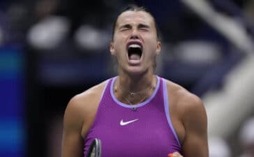 Aryna Sabalenka, tenista bielorrussa.