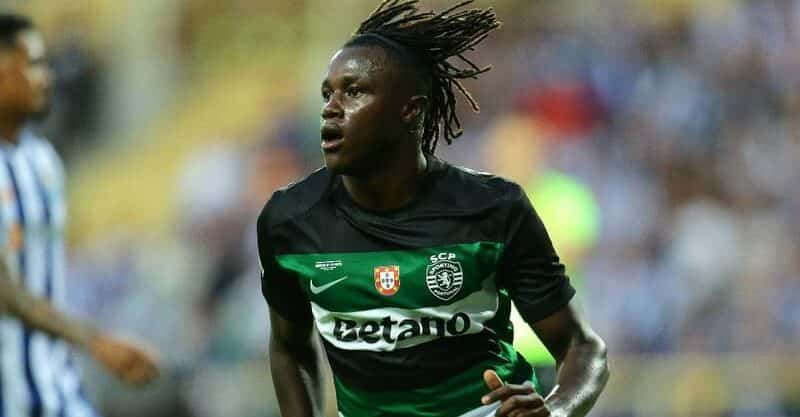 Geovany Quenda, jovem talento do Sporting.