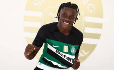 Geovany Quenda acerta renovação com o Sporting.