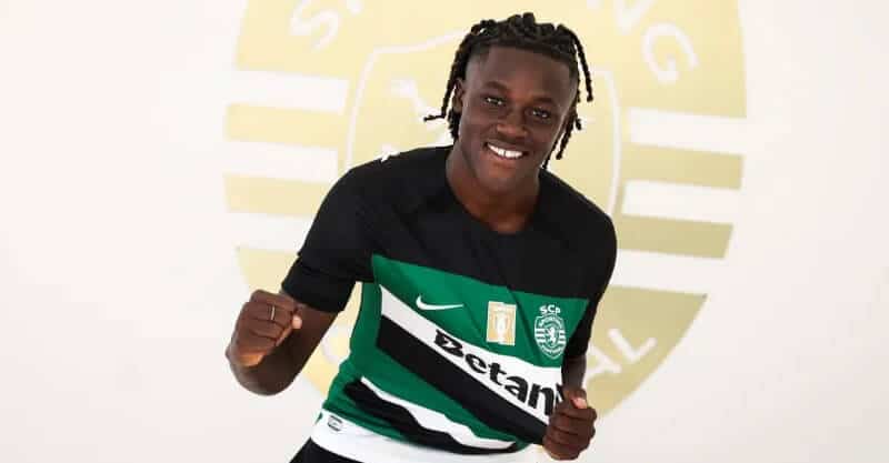 Geovany Quenda acerta renovação com o Sporting.