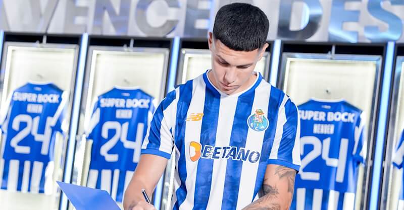 Nehuén Pérez, reforço do FC Porto.