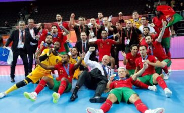 Portugal conquista Mundial de Futsal.