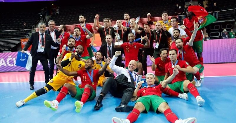 Portugal conquista Mundial de Futsal.