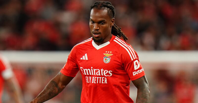 Renato Sanches no regresso ao Benfica.