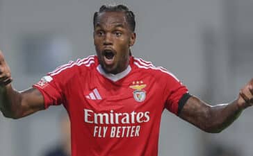 Renato Sanches no Moreirense-Benfica.