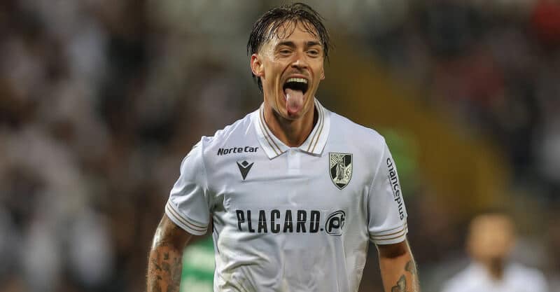 Ricardo Mangas, jogador do V. Guimarães.