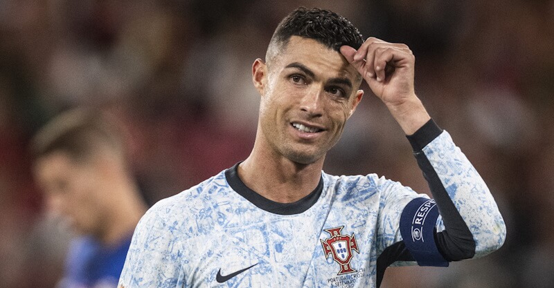 Cristiano Ronaldo no Portugal-Croácia, a contar para a Liga das Nações.