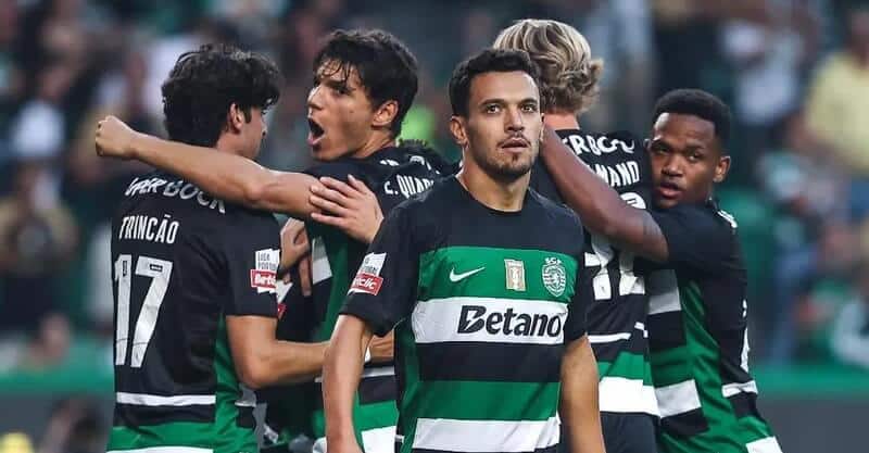 Jogadores do Sporting Clube de Portugal.