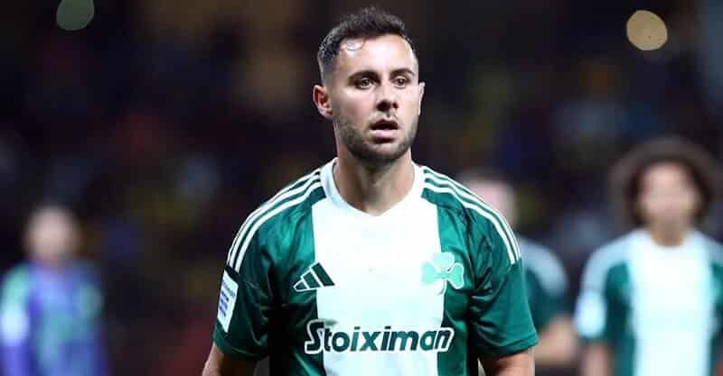 George Baldock, central do Panathinaikos.