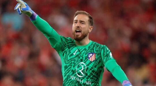 Jan Oblak, guarda-redes do Atlético de Madrid.