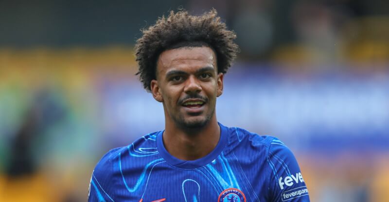 Renato Veiga, jogador do Chelsea.