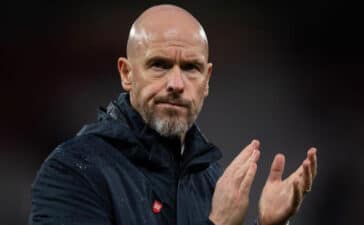 Erik ten Hag, técnico do Manchester United.