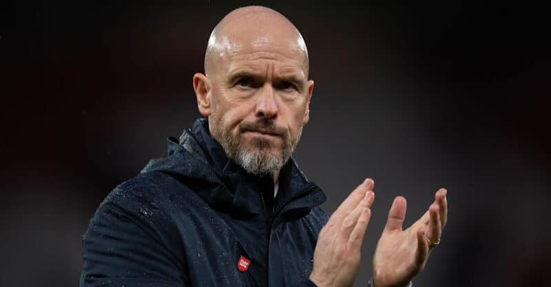 Erik ten Hag, técnico do Manchester United.